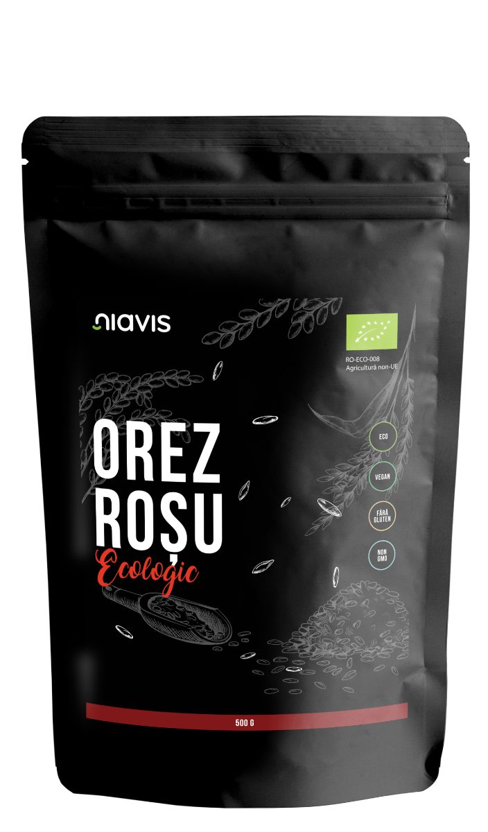Orez rosu ecologic, 500g, Niavis