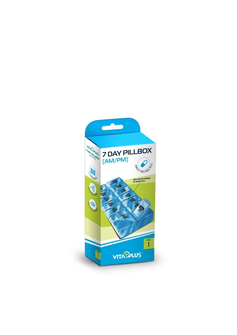 Organizator medicamente 7zile (AM/PM), Vitaplus