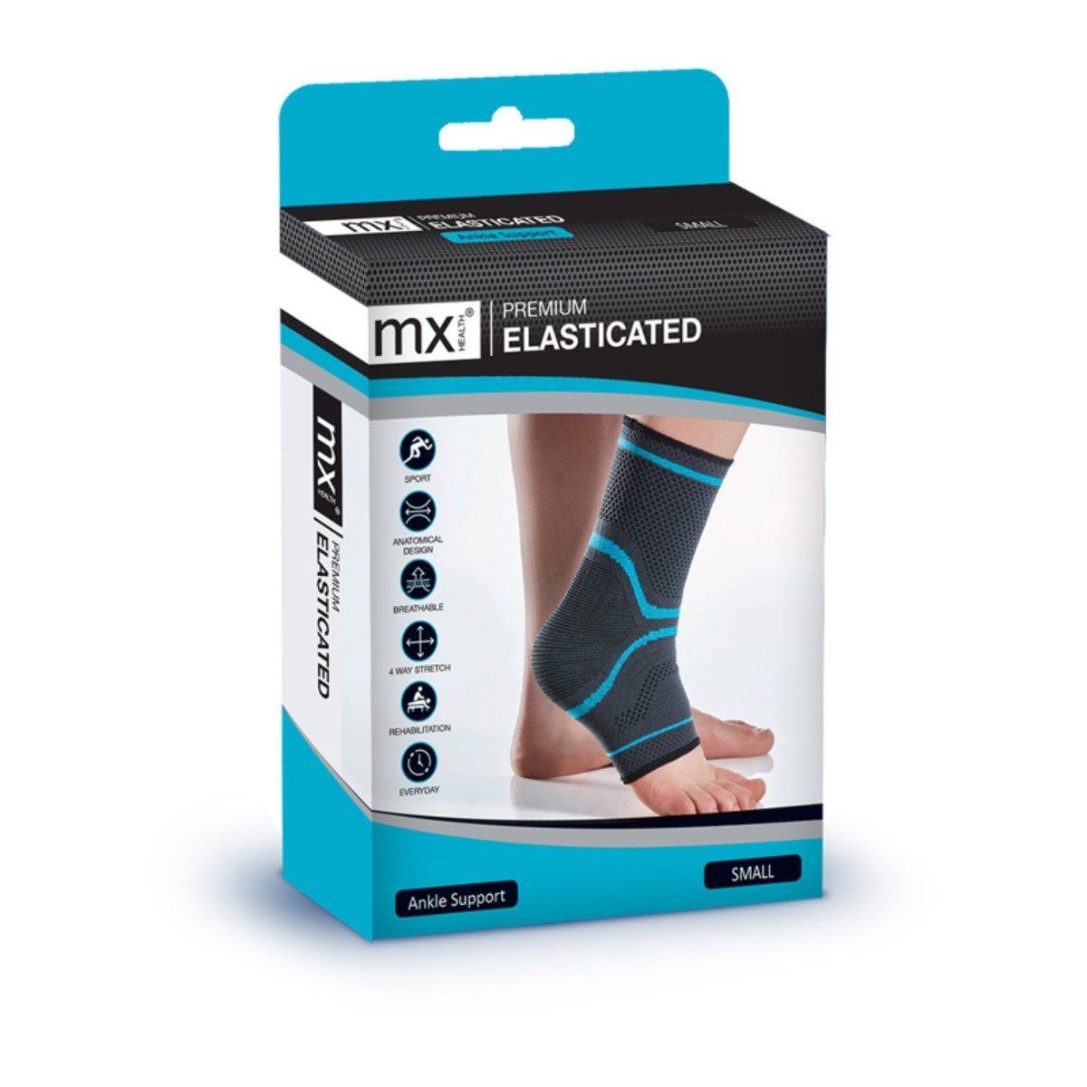 Orteza glezna MX Health premium - S
