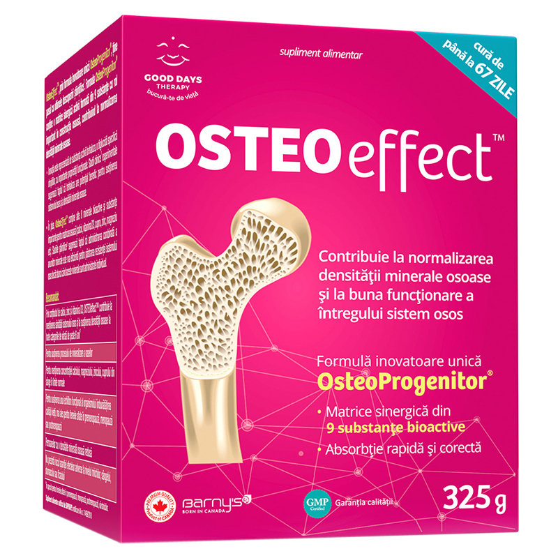 OsteoEffect pulbere hidrosolubila, Good Days Therapy | 325 g