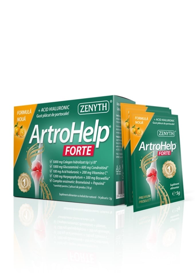 Pachet ArtroHelp Forte, 42 plicuri, Zenith - poza 2