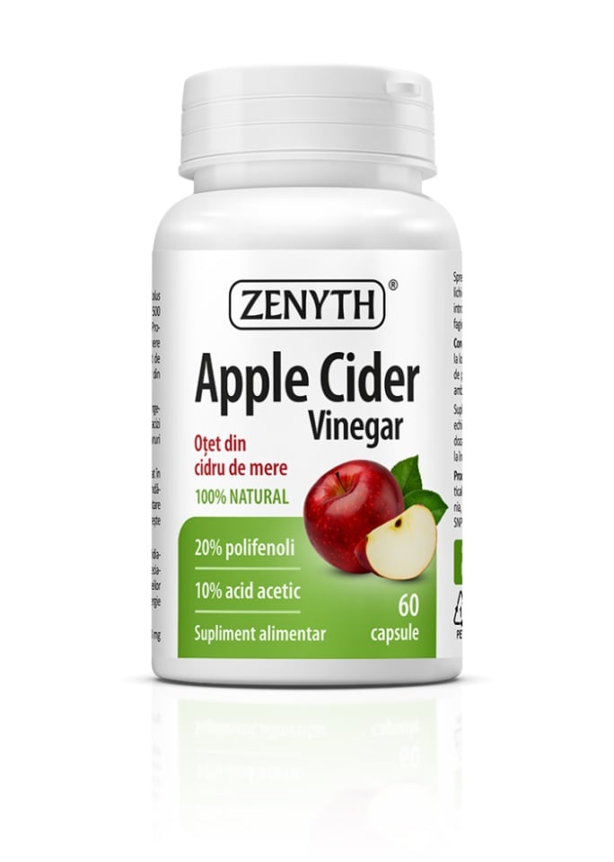 Pachet Berberină 500 mg și Oțet din cidru de mere, Zenyth - poza 4