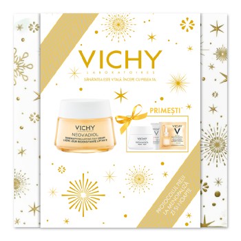 Pachet Crema de zi Neovadiol Peri-Menopause, 50 ml, Vichy