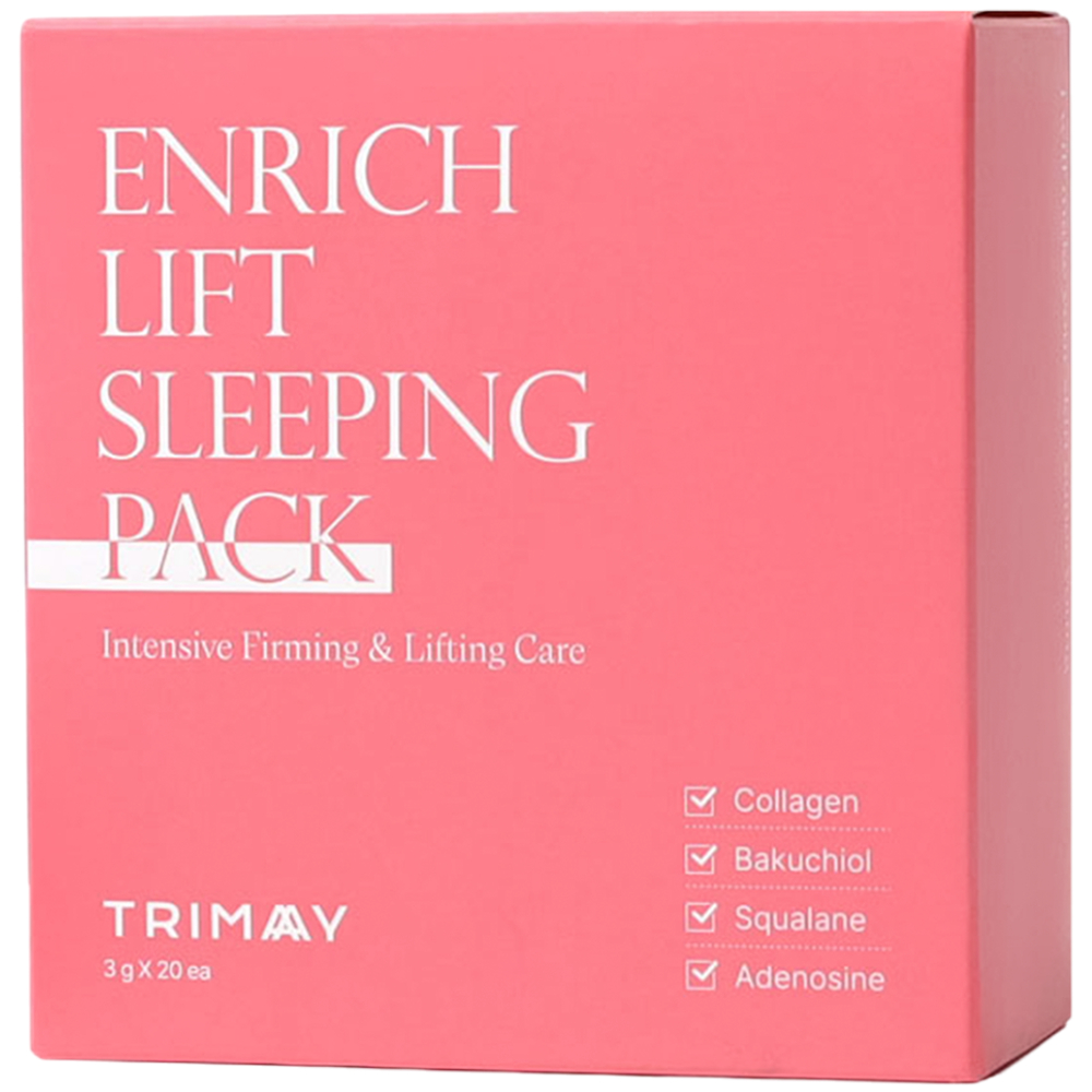 Pachet masti de noapte pentru lifting Enrich-Lift, 20 x 3g, Trimay