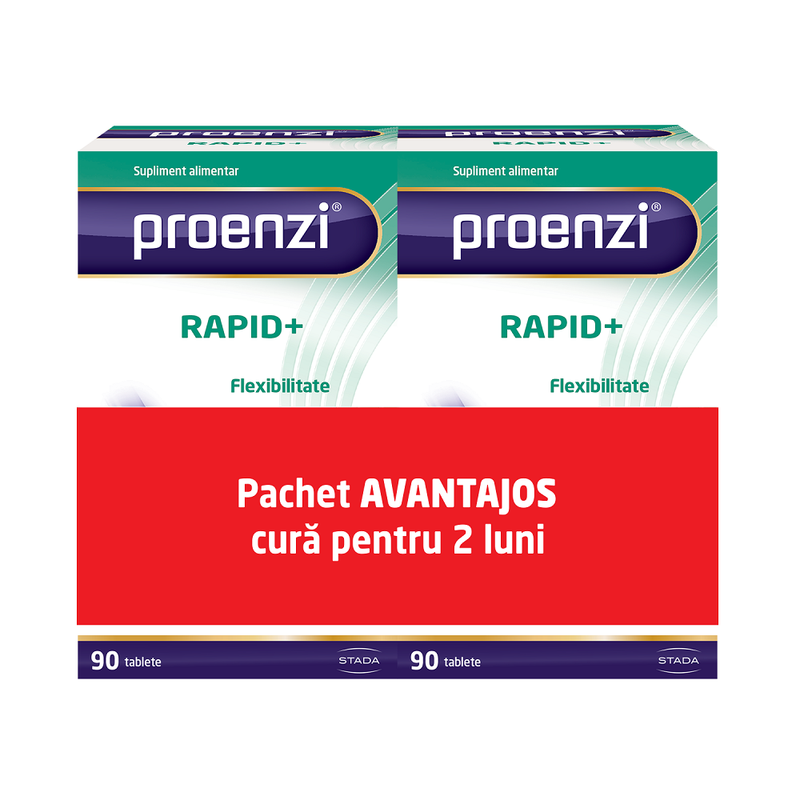 Pachet Proenzi Artrostop Rapid+, 1+1 CADOU, Walmark | 90 + 90 tablete