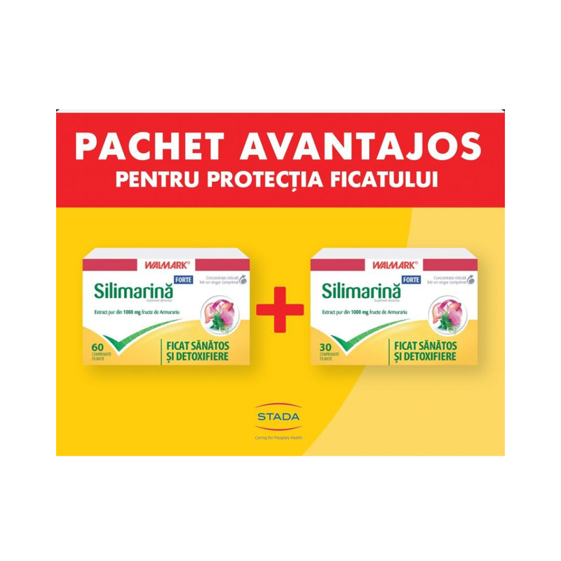 Pachet Silimarina Forte, Walmark | 60 + 30 capsule