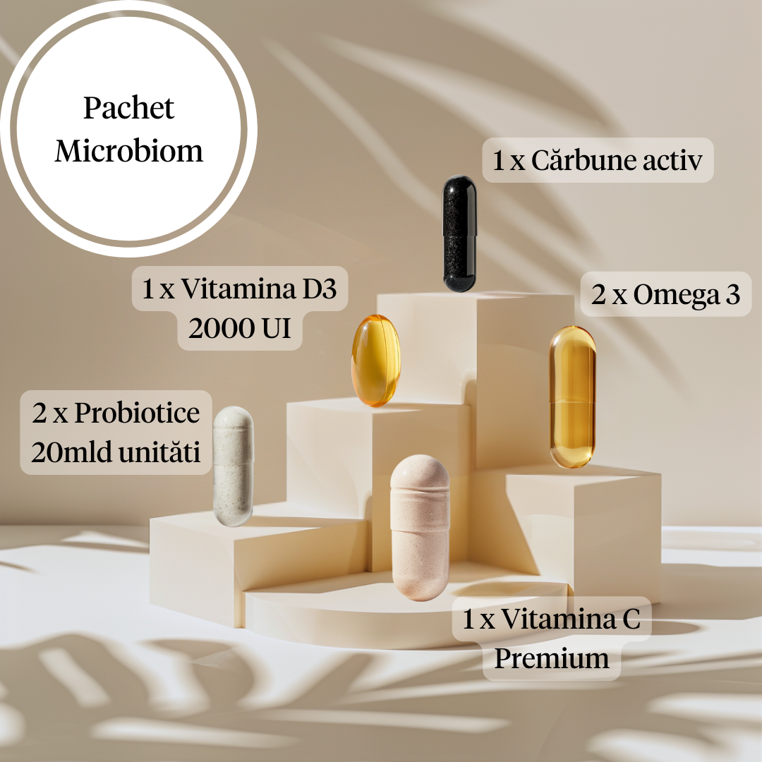 Pachet Suplimente pentru Microbiom și Digestie