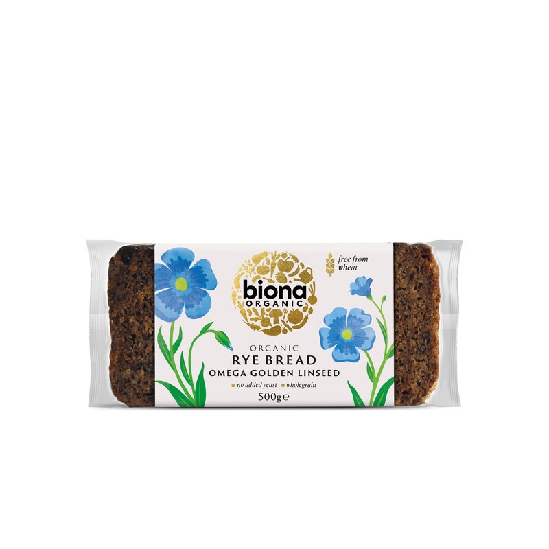 Paine integrala din secara omega 3 bio 500g Biona