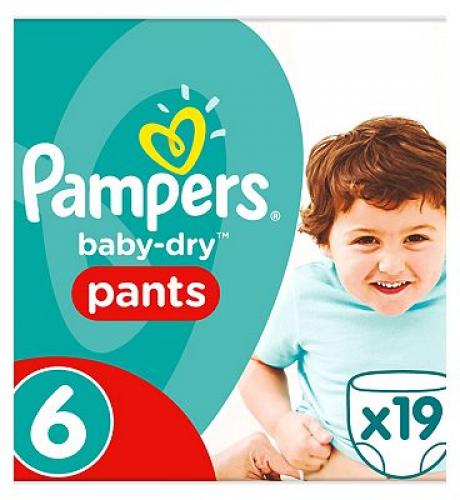 Pampers Pants Active Baby nr.6, 14-19 kg, P&G | 19 bucati