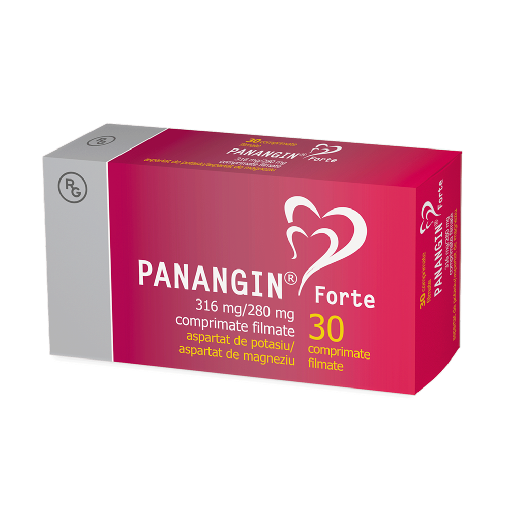 PANANGIN FORTE 316 MG/280 MG X 30