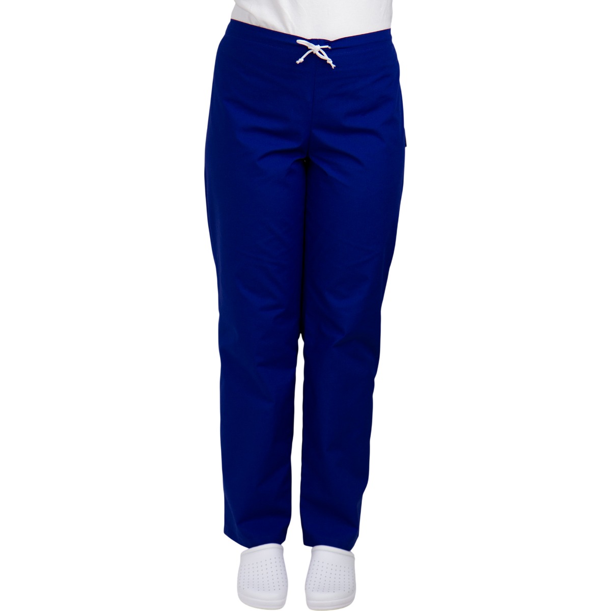 Pantalon unisex PRIMA, fara buzunare, tercot Albastru Inchis, marimea S