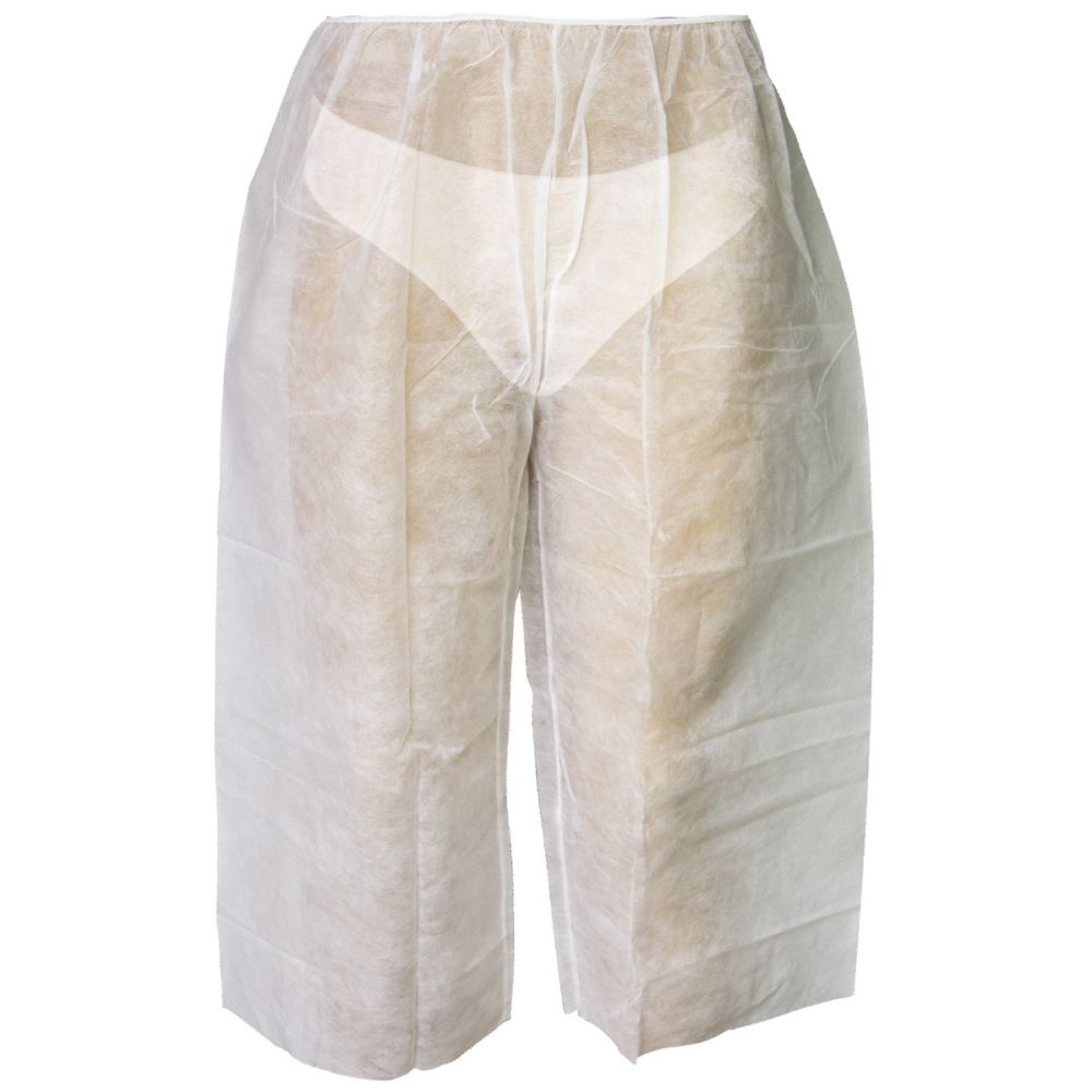 Pantaloni PPSB, de unica folosinta, PRIMA, alb/albastru, 58x78cm