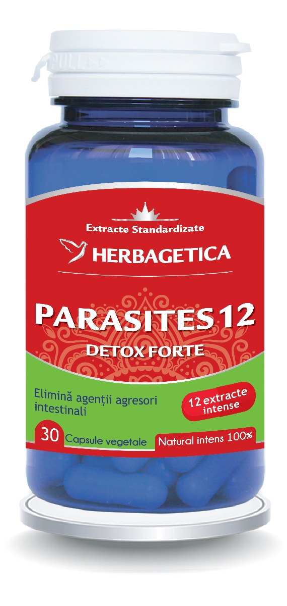 Parasites 12, 30 capsule, Herbagetica
