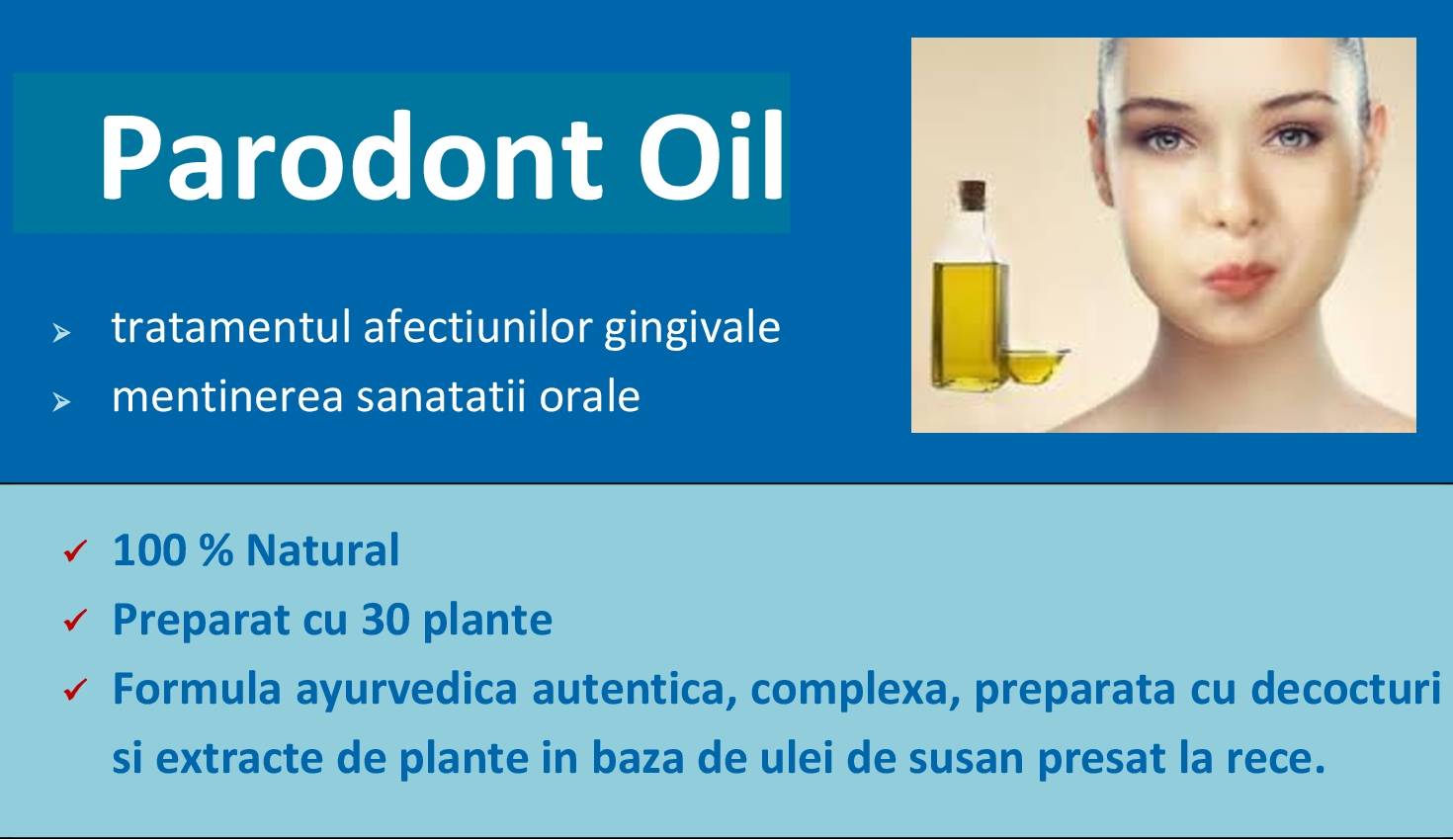 Parodont Oil - 50ml - Biotika - poza 2