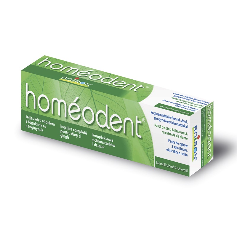 Pasta de dinti clorofila Homeodent, Boiron | 75 ml