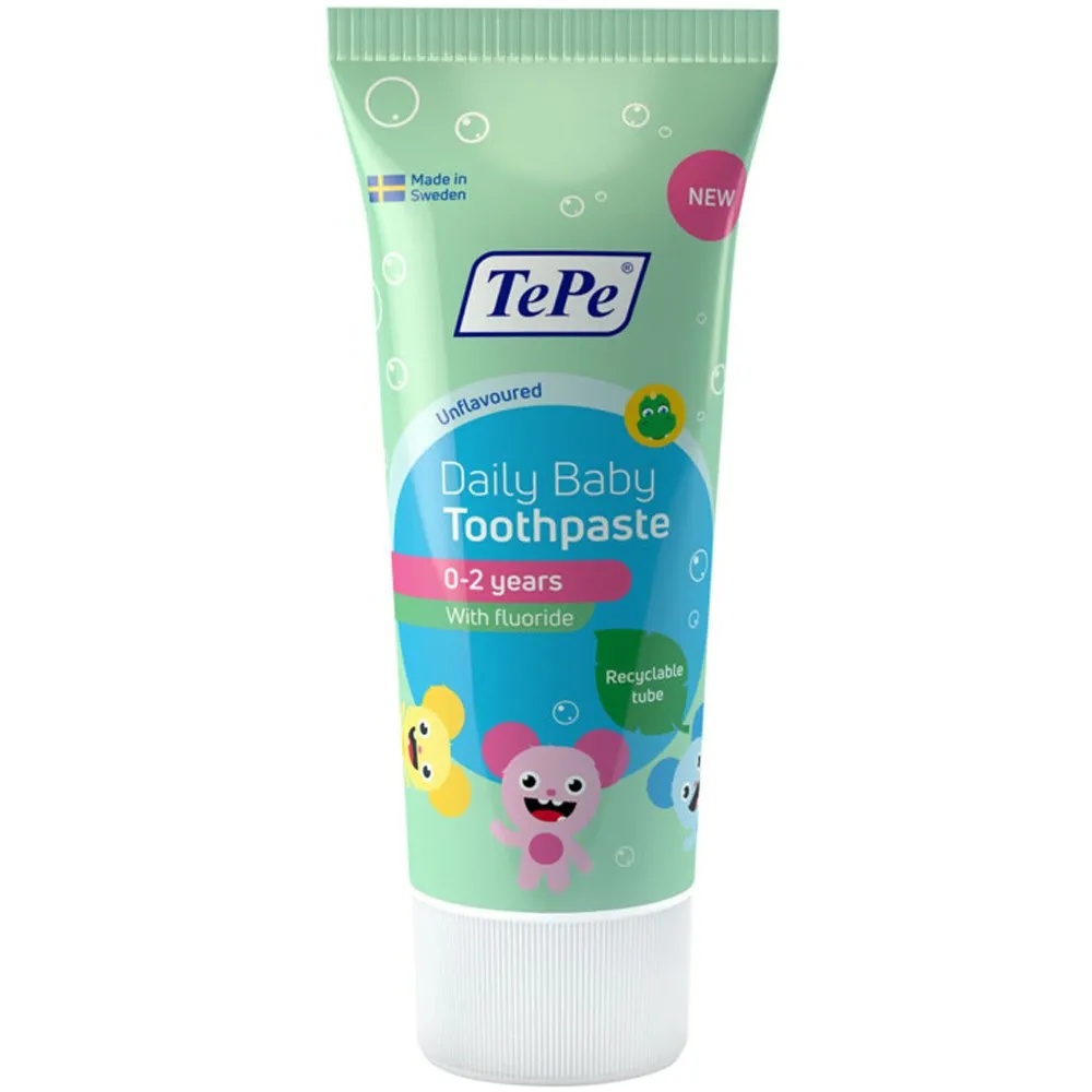 Pasta de dinti Daily Baby cu fluor, 50ml, 19-178, TePe