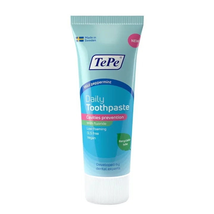Pasta de dinti Daily cu fluor, 75ml, 19-176, TePe
