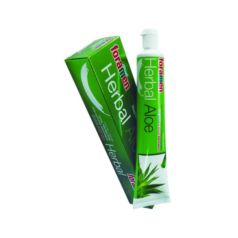 Pasta de dinti Herbal Aloe, 75ml, Foramen