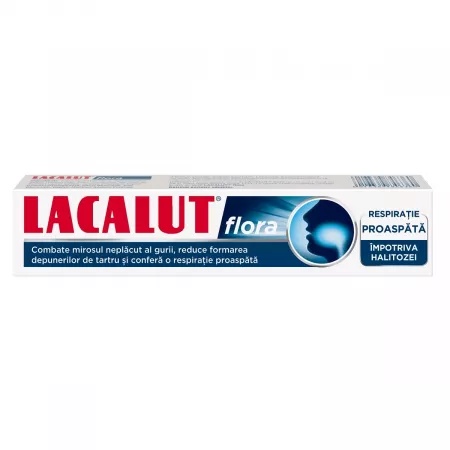 Pasta de dinti Lacalut Flora, 75ml, Theiss Naturwaren