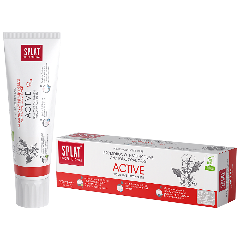 Pasta de dinti Professional Active, 100ml, Splat