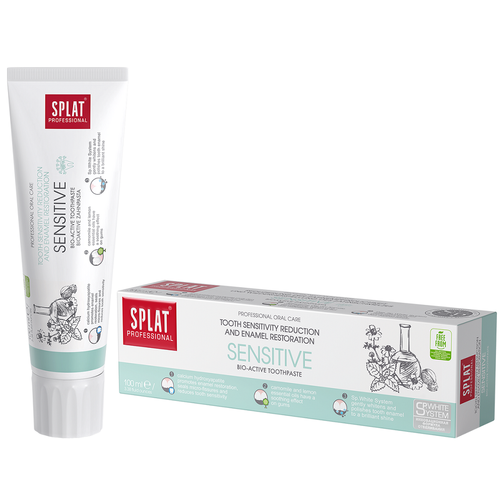 Pasta de dinti Professional Sensitive, 100ml, Splat