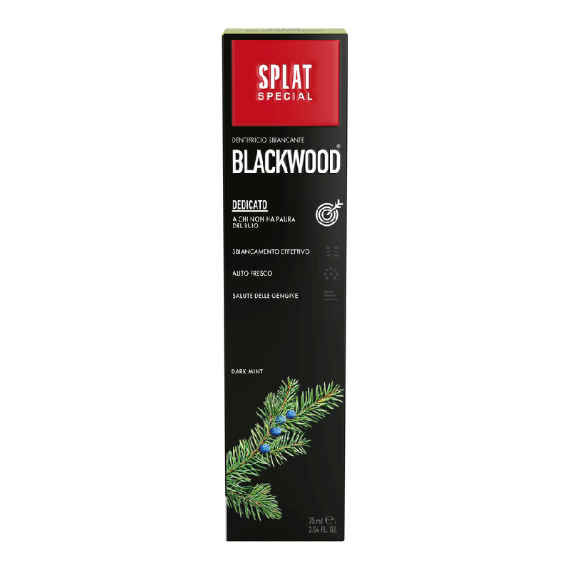 Pasta de dinti special Blackwood, 75ml, Splat