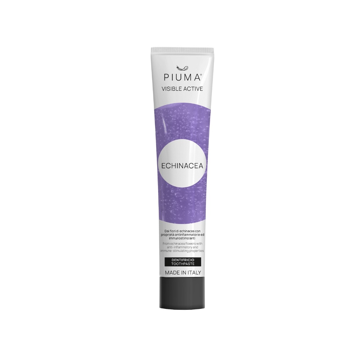 Pasta de dinti Visible Active Echinacea, 75ml, Piuma
