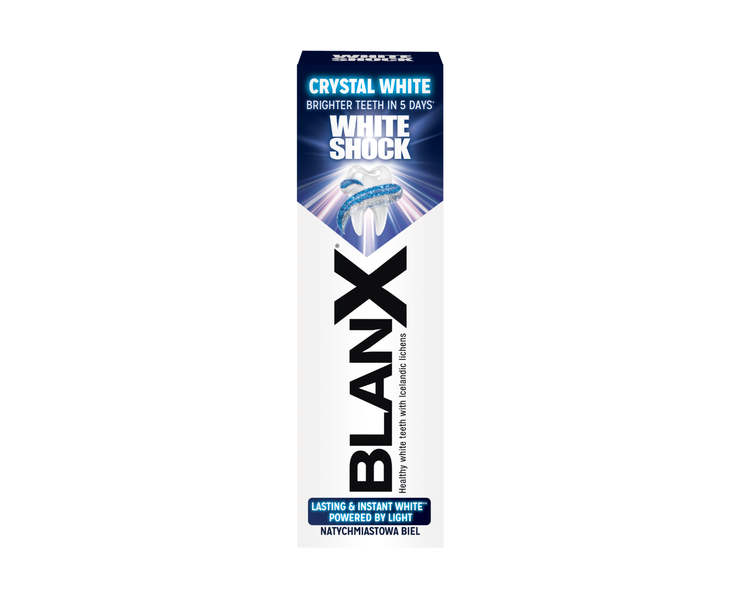 Pasta de dinti White Shock, 75ml, BlanX