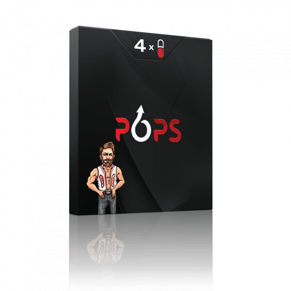 Pastile Pentru Potenta, xPOPS, 4 capsule
