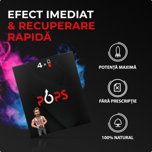 Pastile Pentru Potenta, xPOPS, 4 capsule - poza 3