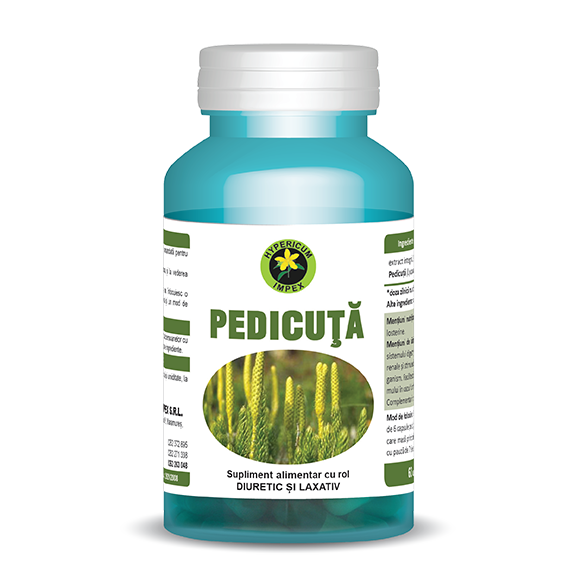 Pedicuta, 60 capsule, Hypericum
