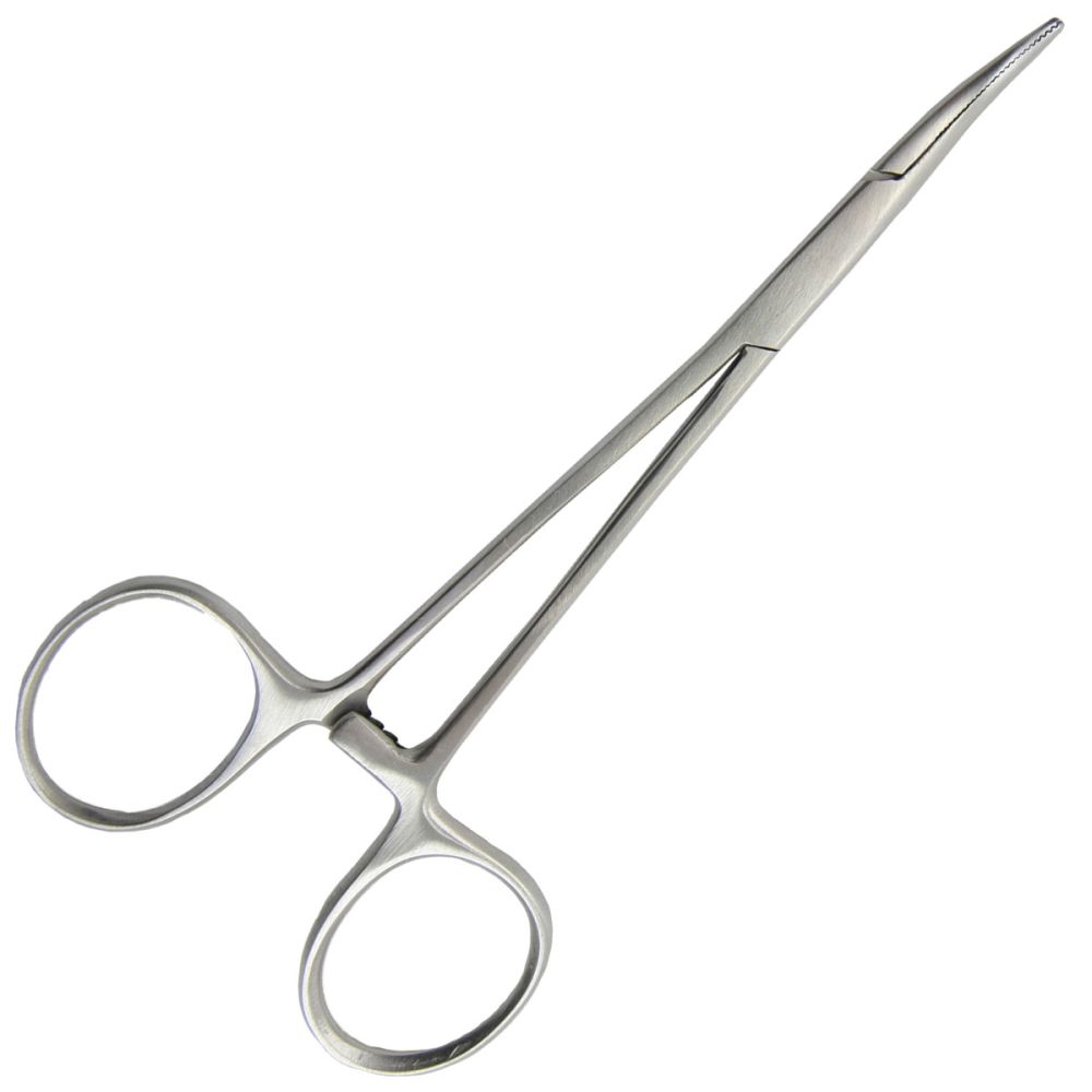 Pensa hemostatica Halsted Mosquito, inox, dreapta/curba, PRIMA, 12cm