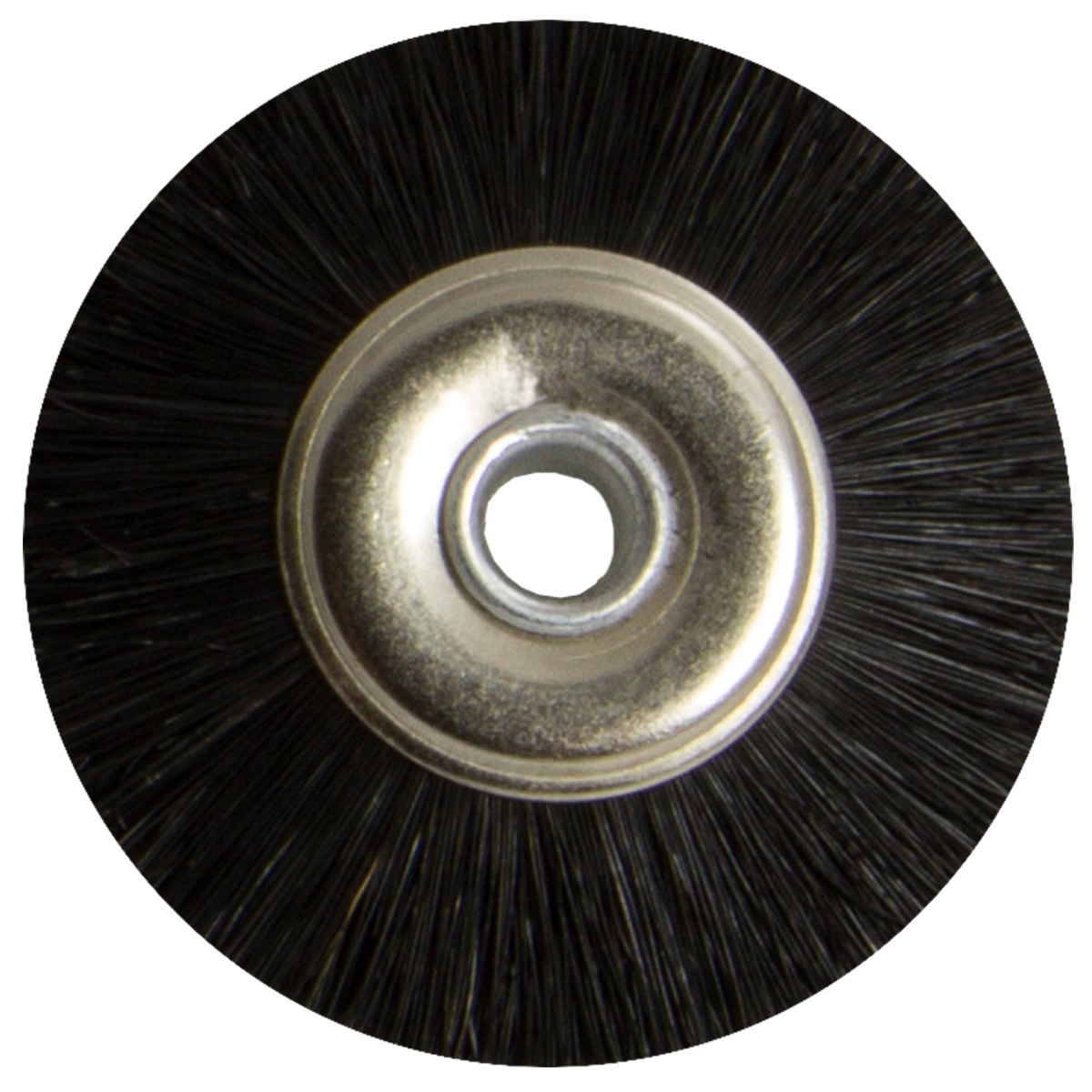 Perie neagra nylon, foarte rigida, pentru lustruirea protezelor, 49mm, PRIMA