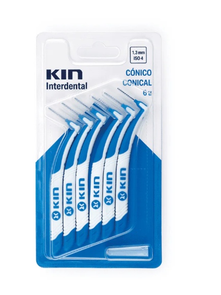 Periute interdentare conice KIN, 1,3 mm