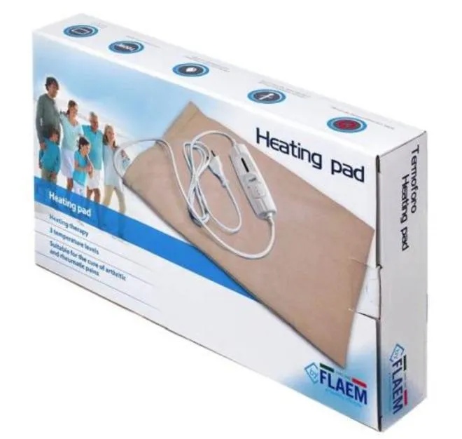 Perna electrica cu 3 trepte de temperatura, 40 x 30cm, Flaem Nuova