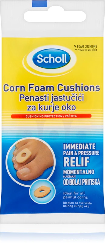 Pernite din spuma pentru protectie impotriva bataturilor, 9 bucati, Scholl