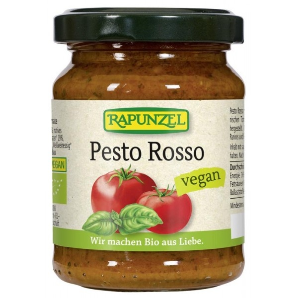 Pesto rosso vegan ECO,120g, Rapunzel