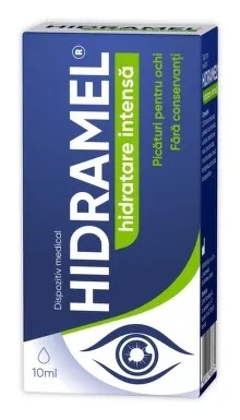 Picaturi de hidratare intensa pentru ochi Hidramel, 10ml, Zdrovit