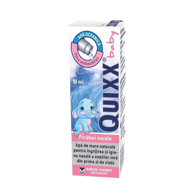 Picaturi nazale Quixx Baby, 10 ml, Berlin-Chemie