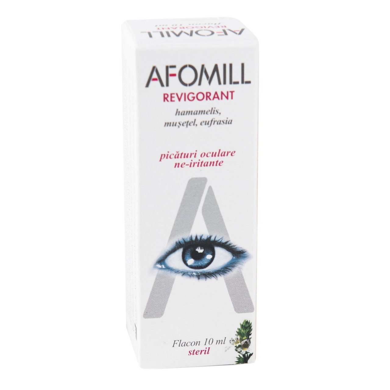 Picaturi oculare revigorante Afomill, 10 ml, Montefarmaco