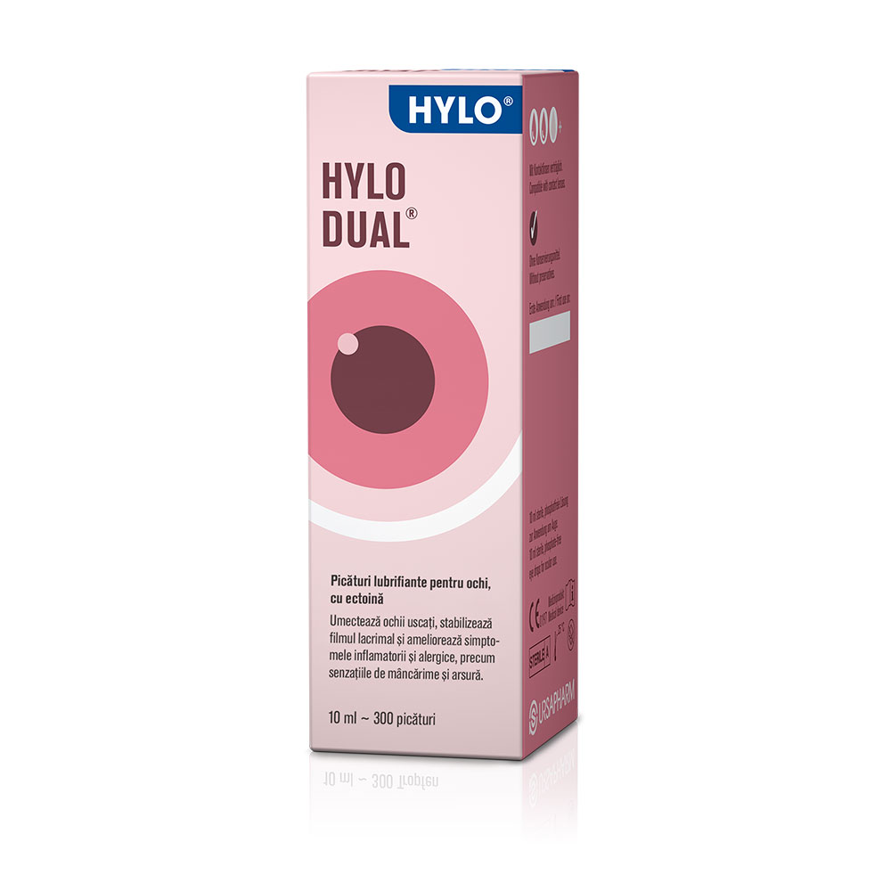 Picaturi oftalmice Hylo Dual, 10ml, Hylo Eye Care