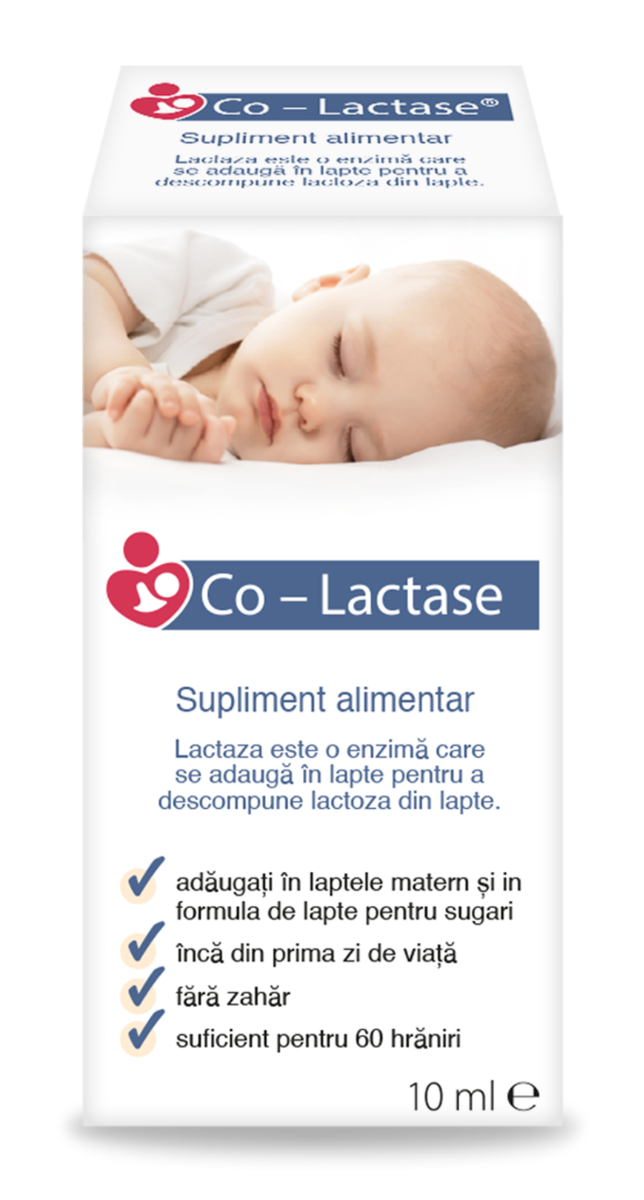 Picaturi pentru sugari Co-Lactase, 10ml, Maxima HealthCare