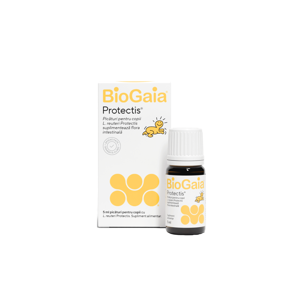 Picaturi probiotice pentru copii Protectis, 5ml, BioGaia