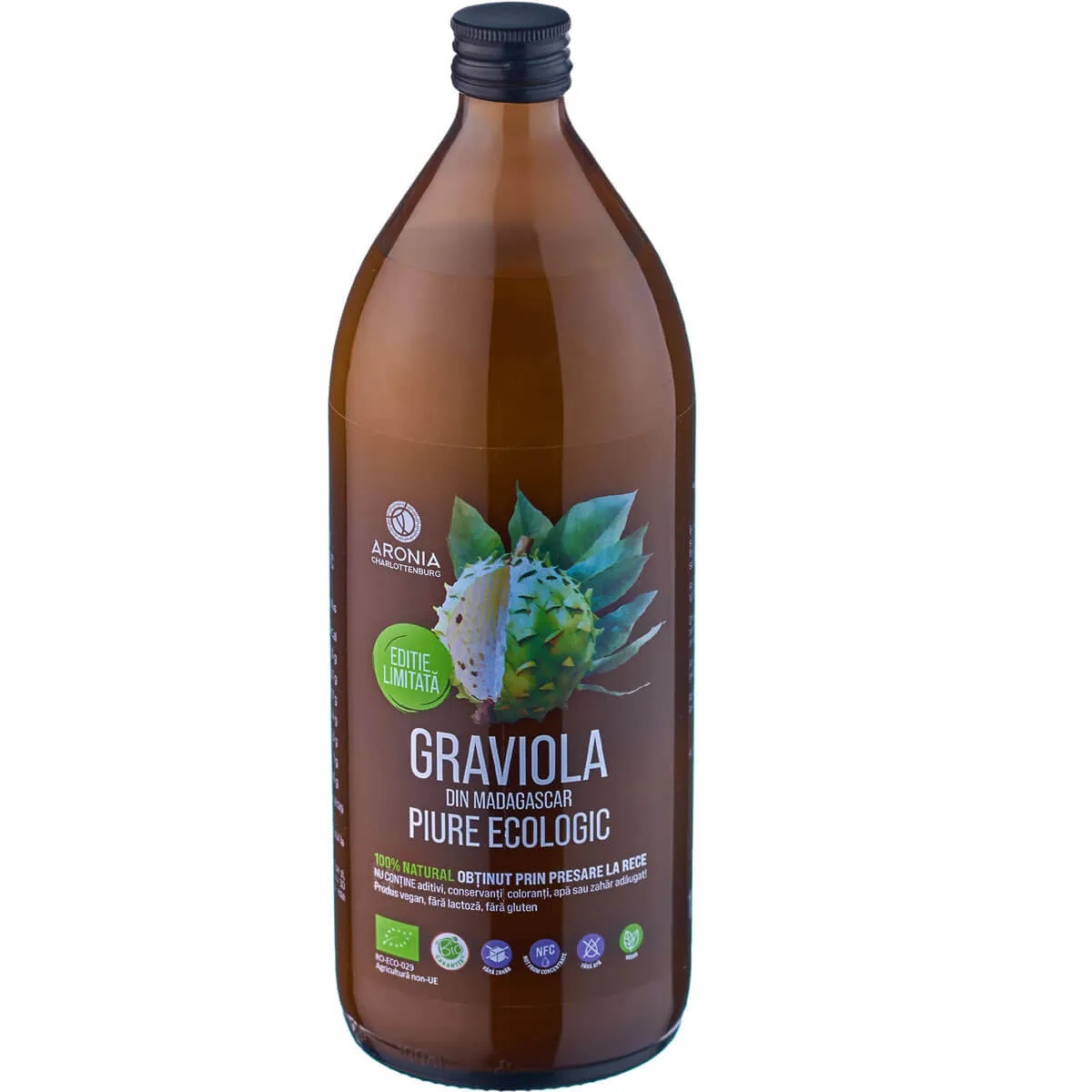 Pireu de Graviola 100% natural eco, 1L, Aronia Charlottenburg