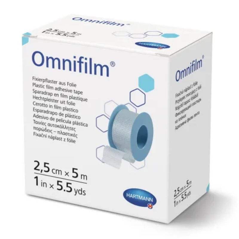 Plasture hipoalergen Omnifilm, 2.5cm*5m, HartMann