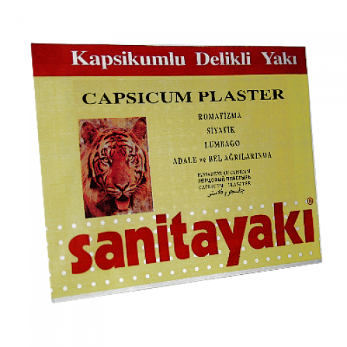 Plasturi antireumatici cu ardei iute 12x17cm - Sanitayaki - poza 1