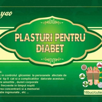 Plasturi pentru diabet 7 x 10cm, 16 bucati, Naturalia Diet