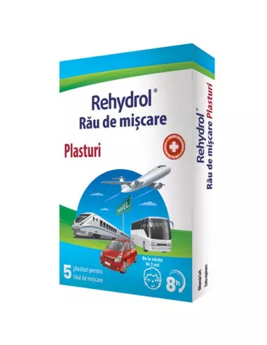 Plasturi Rehydrol Rau de Miscare, 5 bucati, MBA Pharma