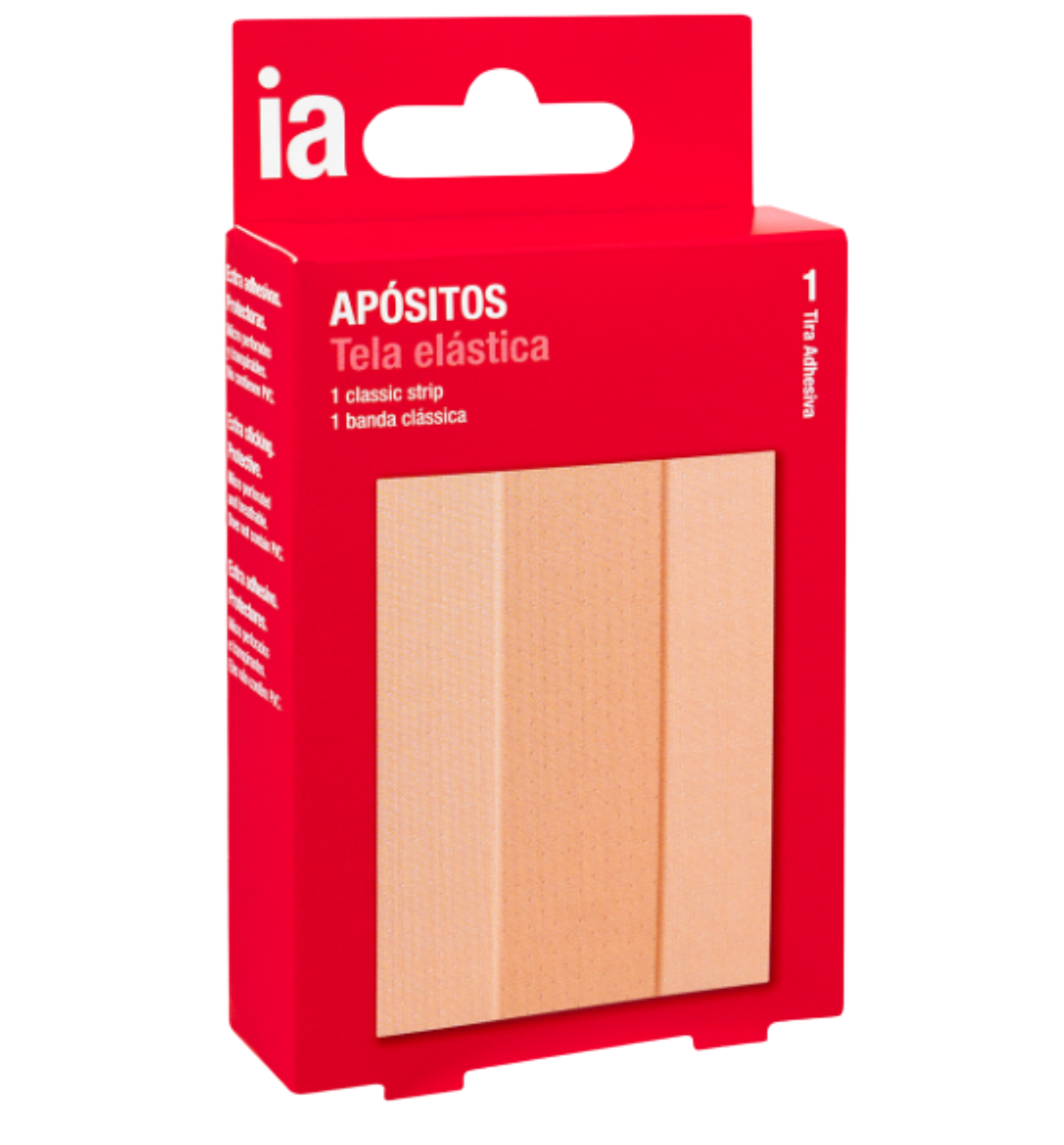 Plasturi suport bumbac 100x6cm, Interapothek | 100x6 cm