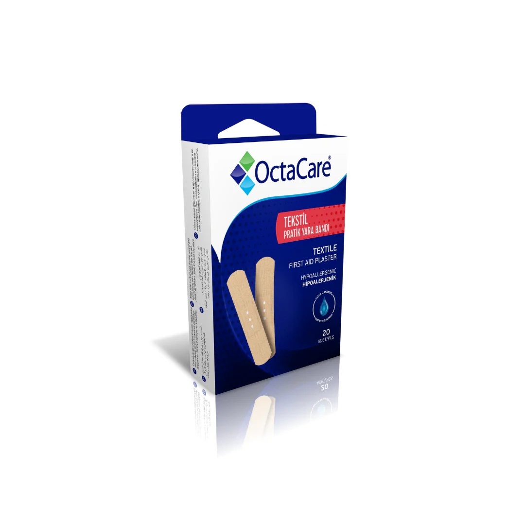 Plasturi universali pentru prim ajutor, 19 x 72mm, 20 bucati, Octacare